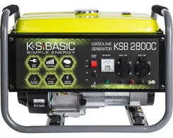 Генератор бензиновий Könner & Söhnen Basic KSB 2800C, 2.5 / 2.8 кВт фото