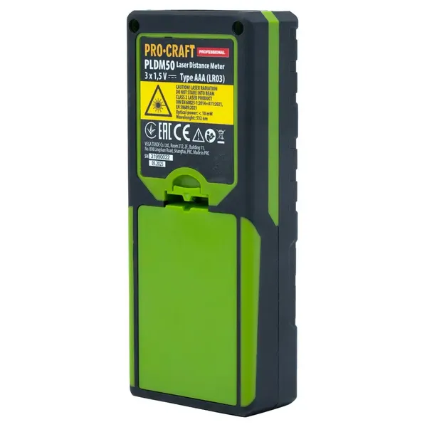 Купить Лазерный дальномер Procraft PLDM50