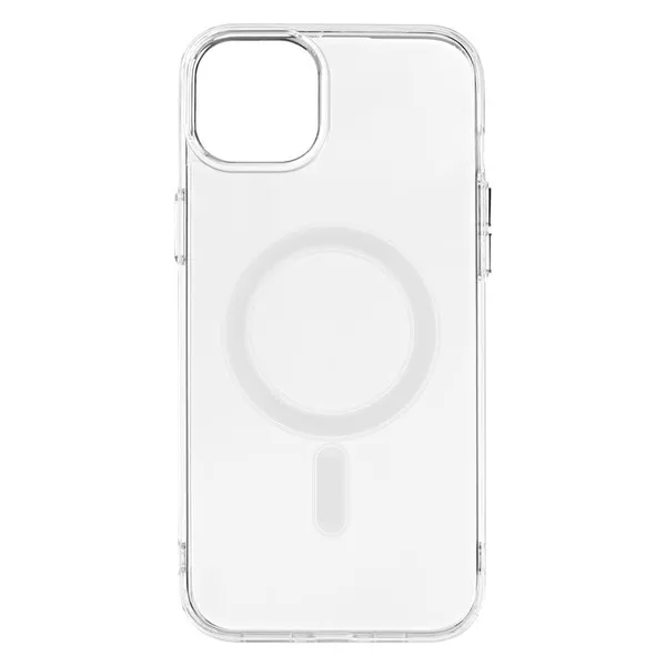 Чохол 2Е Basic для iPhone 15 Plus, Transparent MagSafe Cover, прозорий