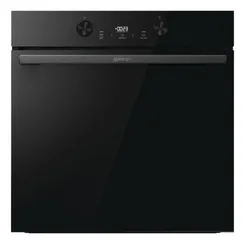 Духовой шкаф Gorenje электрический, 77л, A+, пар, дисплей, пиролиз, черный фото