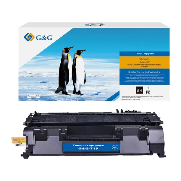 Картридж G&G до Canon LBP-6300dn/6650dn, MF5580n Black (2100 стор)