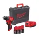 Дриль-шурупокрут акумуляторний MILWAUKEE M12 BLDDRC-203C (40Нм) (ЗП+3 ак.Х2Аг+кейс)