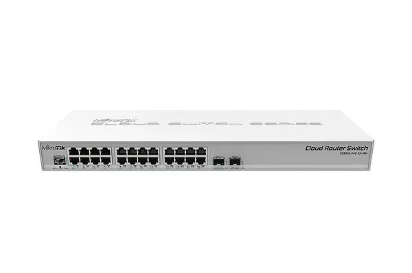 Коммутатор MikroTik Cloud Router Switch CRS326-24G-2S+RM