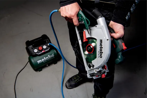 Купить Компрессор воздушный Metabo BASIC 160-6 W OF безмасляный, 900Вт, 6л, 160л/мин, 8бар, 8.4кг