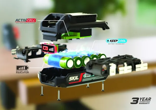 Акумулятор SKIL BR1E3102 AA 20В 2.5А·год 0.44кг купити в Україні