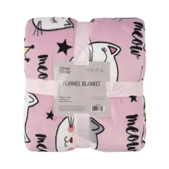 Плед ARDESTO Flannel 160х200см, 100% полиэстер, котики фото