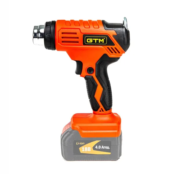 Термоповітродувка акум. HGC18/550, 18В, 350/550С, 160/200л/хв, КАРКАС (без АКБ і ЗП) купити в Україні