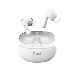 Навушники TWS Trust Yavi Earbuds BT 5.3, ENC, SBC, Mic, Білий фото