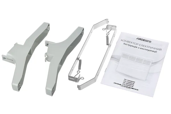Конвектор ARDESTO, 20м2, 2000Вт, мех. упр-ння, відкритий нагрів. елемент, білий ціна в Україні