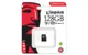 Карта пам'яті Kingston microSD  128GB C10 UHS-I R80MB/s Canvas Select