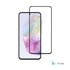 Захисне скло 2E для Samsung Galaxy A35 5G (A356), 2.5D FCFG, (1 Pack), чорна рамка фото