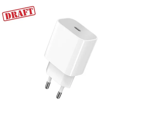 Зарядний пристрій мережевий 2E 30Вт USB-C PD, білий