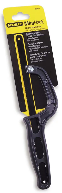 Купить Ножовка по металлу Stanley Mini Hacksaw, 300мм, держатель полотна