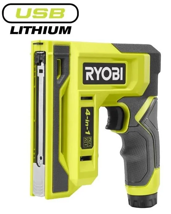 Цвяхозабивач акумуляторний Ryobi USB Lithium RST4-0 4В цвяхи до 15мм 0.8кг без АКБ та ЗП