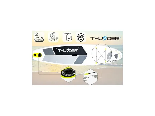 SUP-доска THUNDER PLANET-LIME 320 в наличии