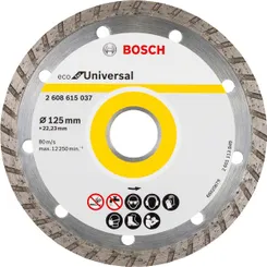 Диск алмазний Bosch Eco Univ.Turbo 125х22.23мм фото