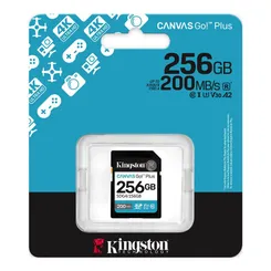 Карта пам'яті Kingston SD  256GB C10 UHS-I U3 V30 R200/W160MB/s фото