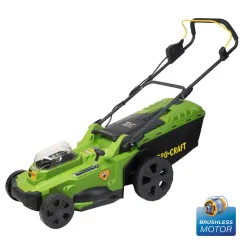Безщеточная газонокосилка аккумуляторная 43 см, 2×20 В Procraft PLM22 (без АКБ и ЗУ) фото
