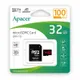 Карта памяти Apacer microSD  32GB C10 UHS-I R100MB/s + SD