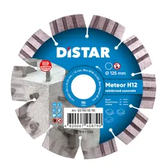 Круг алмазний відрізний Distar 1A1RSS 125 Meteor H12 фото
