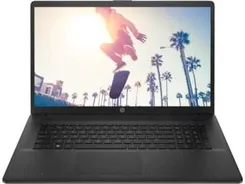 Ноутбук HP 17-cn4005ua 17.3" FHD IPS AG, Intel 5-120U, 16GB, F1024GB, UMA, DOS, чорний фото