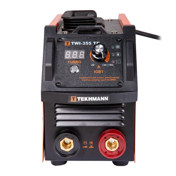 Купить Зварювальний апарат інверторний Tekhmann TWI-355 TB v2.0 140А 5.8кВа 170-270В 5кг