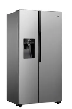 Холодильник Gorenje SBS, 179x68x91см, 2 дв., Х- 368л, М- 167л, A++, NF Plus, Инвертор, диспенсер, резервуар, Дисплей, серый фото