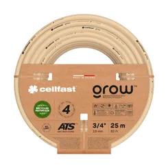 Шланг садовый Cellfast GROW 3/4" 25 м, 4 шарів, до 27 Бар, -20…+60°C фото