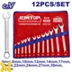 Комплект комбинированных ключей EMTOP ECSS11202, 12 шт.