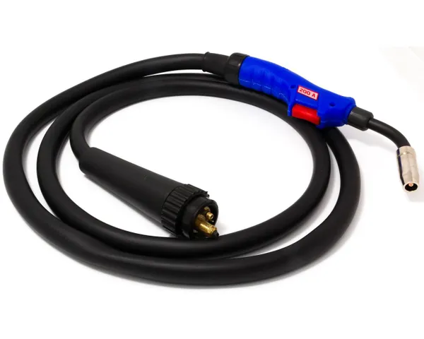 Рукав для полуавтомата 200 А, MIG/MAG, проволока 0.6-1.2 мм, длина 3 м MB-15 EP-0004 горелка для полуавтомата