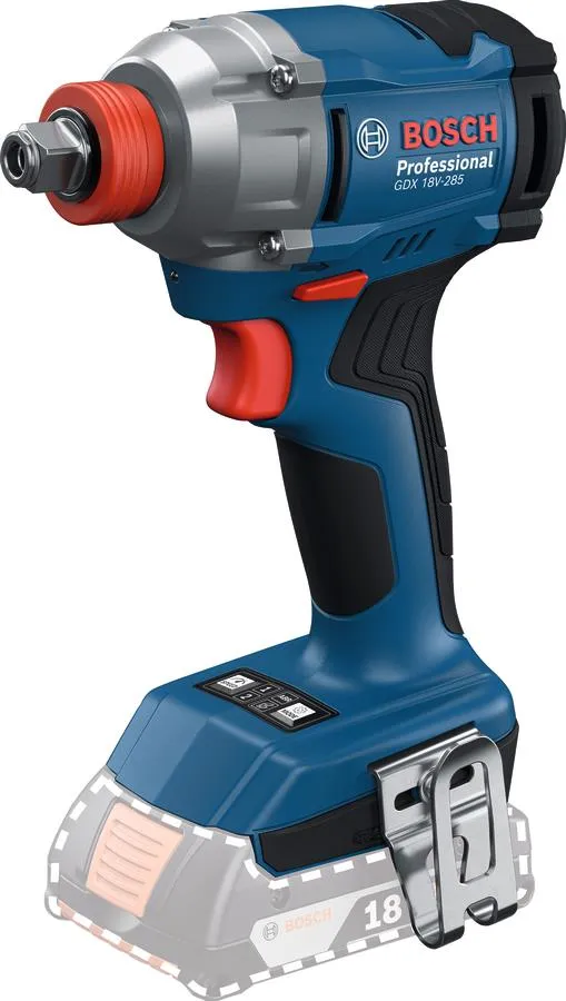 Гайковерт ударний Bosch GDX 18V-285 18В до 3600об·хв 285Нм квадрат 1/2" ЗП 1.1кг