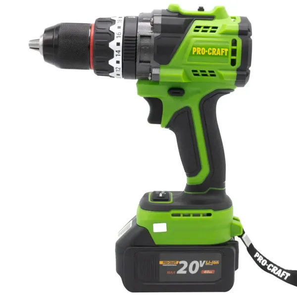 Замовити Безщітковий акумуляторний шуруповерт Procraft PA18ProBL в кейсі (1 АКБ 4 А/год) з доставкою