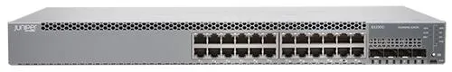 Коммутатор Juniper EX2300 24-port, 10/100/1000BaseT, 4 x 1/10G SFP/SFP+