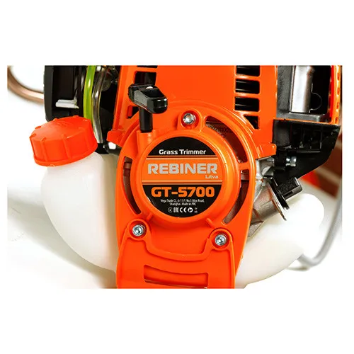 Мотокоса Rebiner GT-5700 4-тактна / Тример бензиновий / Бензокоса ручна для косовиці трави купити онлайн