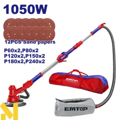 Шліфмашина для стін і стелі EMTOP EDSD105016 фото