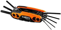 Ключі шестигранні Neo Tools , з утримувачем, 1.5-8 мм, набір 8 шт. фото