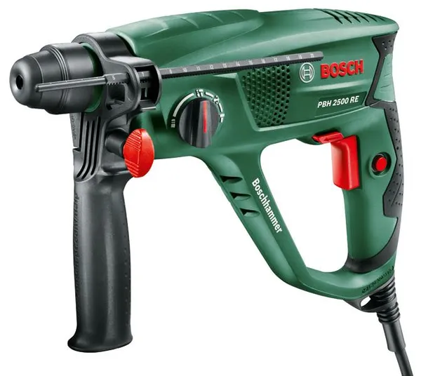 Перфоратор Bosch PBH 2500 RE SDS-plus 600Вт 1.9Дж 2.2кг