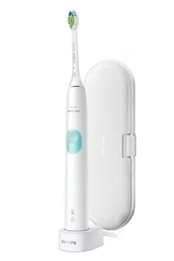 Щетка зубная электр. Philips Sonicare ProtectiveClean 4300, 62т. колеб/мин, насадок-1, футляр, белый фото