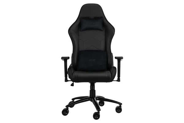 Крісло 2E GAMING OGAMA II RGB, ПУ шкіра, 3D-Armrests, чорний