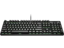 Клавиатура механическая HP Pavilion Gaming 550, 104key, Red Hybrid Switch, USB-A, EN/RU, RGB, чорний фото