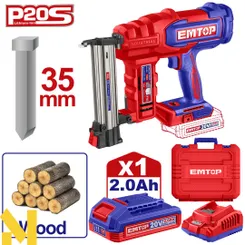 Степлер аккумуляторный EMTOP ELBNLI2008 фото