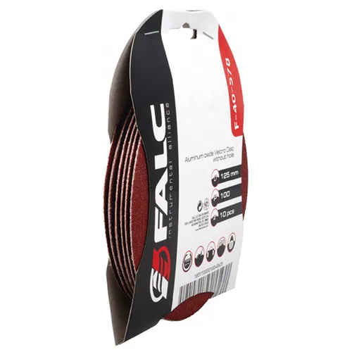 Круг шлифовальный на липучке (125 мм, P150) Falc F-40-582 упаковка 10 шт цена в Украине