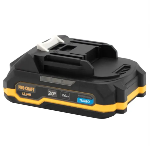 Комплект аккумулятор 20 В, 2 А/ч, 2 шт и зарядное устройство Procraft PBC-set1 купить в Украине