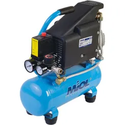 Компресор одноциліндровий (7.5 л, 80 л/хв) "Бриз" MIOL 81-140 масляний прямоприводний фото