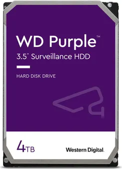 Жорсткий диск WD  4TB 3.5" 256MB SATA Purple Surveillance фото