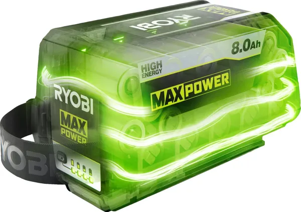 Акумулятор Ryobi Max Power RY36B80B High Energy 36В 8А·год 1.88кг купити в Україні