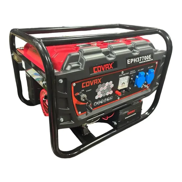 Генератор бензиновий 3 кВт Covax EPH37700E (Navigator) (мідна обмотка, AVR) з електростартером