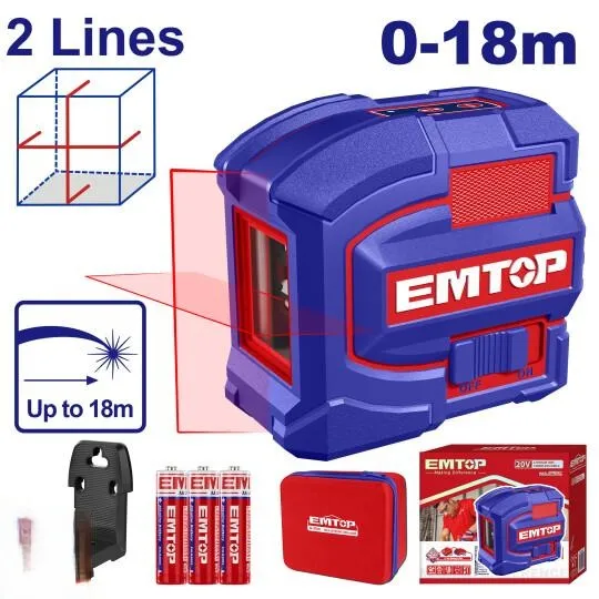 Лазерний нівелір EMTOP ESLE21503
