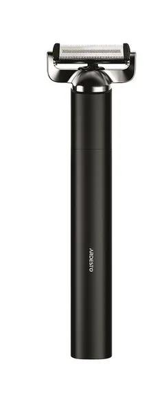 Бритва електр. Ardesto One blade, Li-Ion, сух.+влажн., триммер, 4 насадки, сталь, черный фото