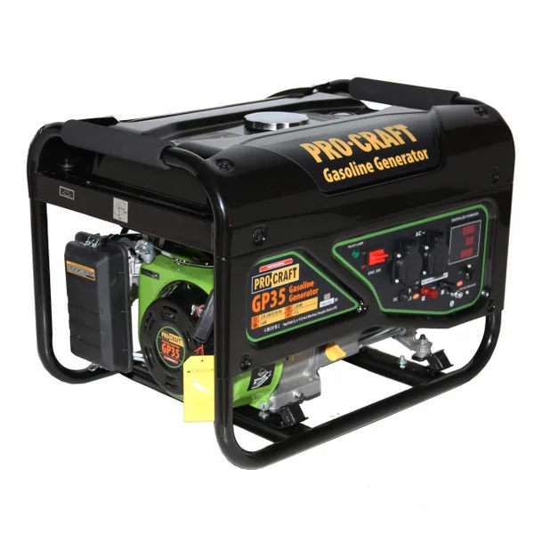 Бензиновый генератор 3 кВт медная обмотка Procraft GP35